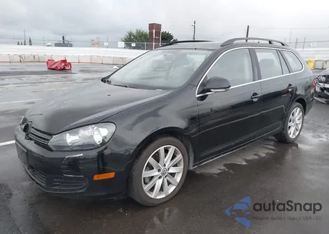 2013 Volkswagen Jetta Sportwagen 2.0L Tdi z USA, uszkodzony, nr VIN 3VWPL7AJ3DM684113